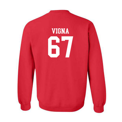 Rutgers - NCAA Football : Christopher Vigna - Classic Shersey Crewneck Sweatshirt-1