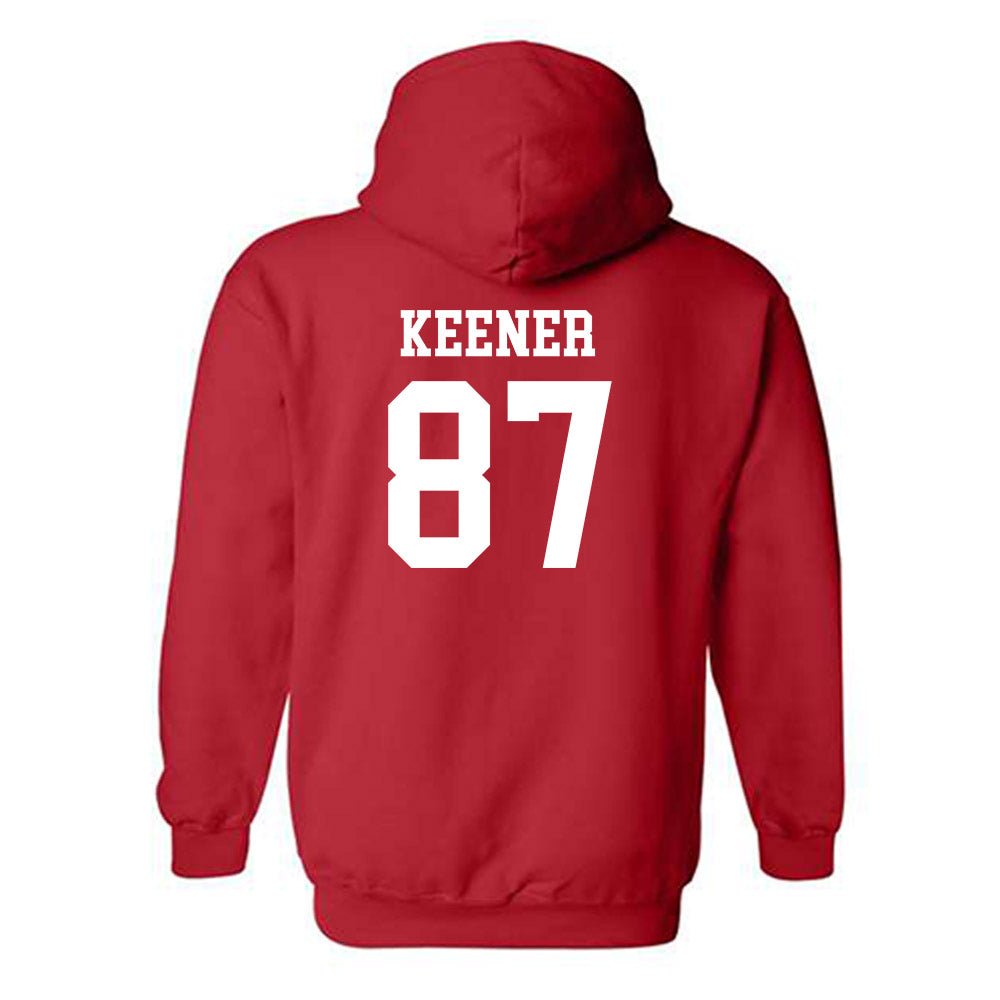 Rutgers - NCAA Football : Montgomery Keener - Classic Shersey Hooded Sweatshirt-1