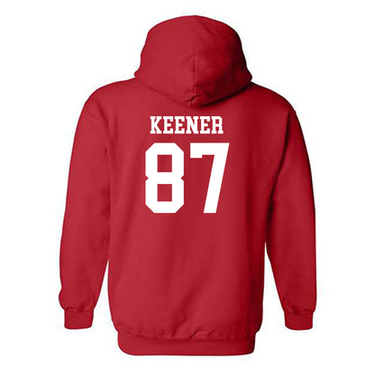 Rutgers - NCAA Football : Montgomery Keener - Classic Shersey Hooded Sweatshirt-1