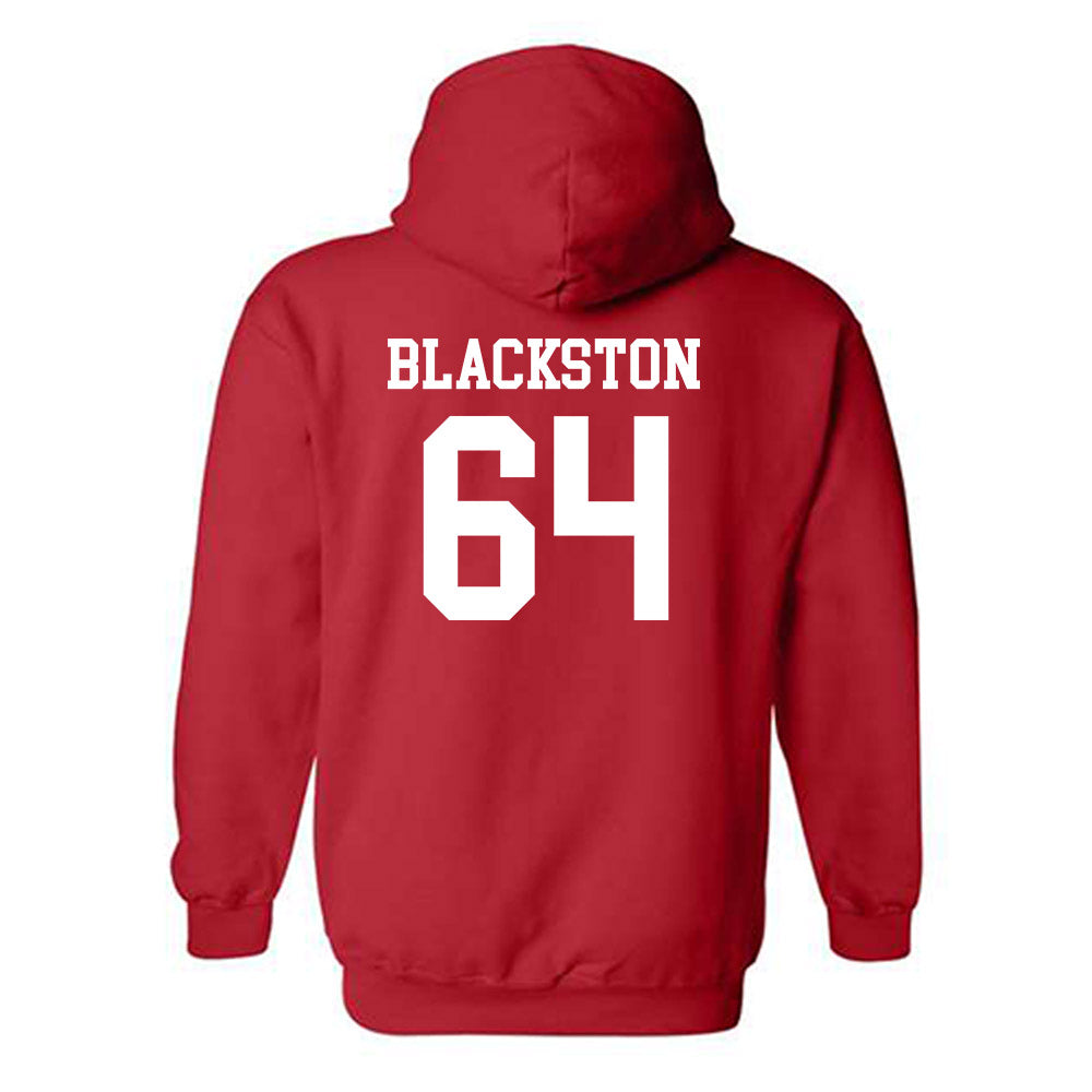 Rutgers - NCAA Football : Joshua Blackston - Classic Shersey Hooded Sweatshirt-1