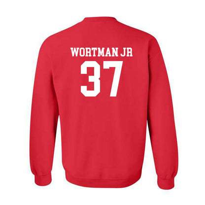 Rutgers - NCAA Football : RJ Wortman Jr - Classic Shersey Crewneck Sweatshirt-1
