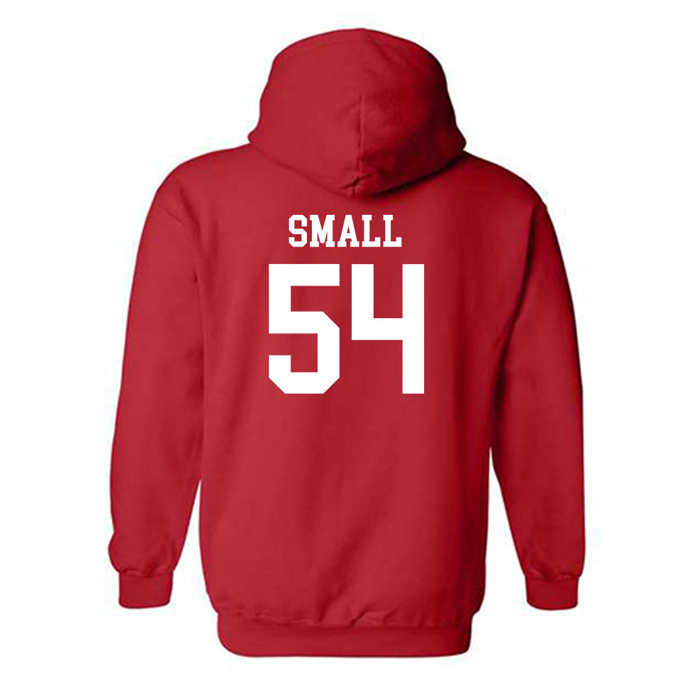 Rutgers - NCAA Football : Everett Small - Classic Shersey Hooded Sweatshirt-1