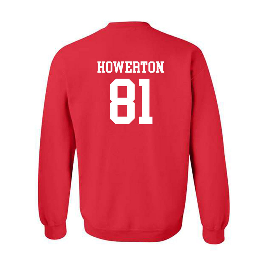Rutgers - NCAA Football : DJ Howerton - Classic Shersey Crewneck Sweatshirt-1