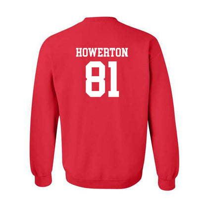 Rutgers - NCAA Football : DJ Howerton - Classic Shersey Crewneck Sweatshirt-1