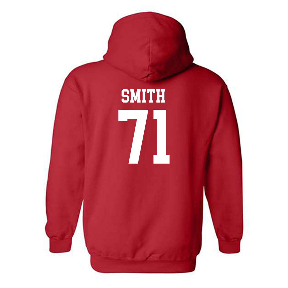 Rutgers - NCAA Football : Jared Smith - Classic Shersey Hooded Sweatshirt-1