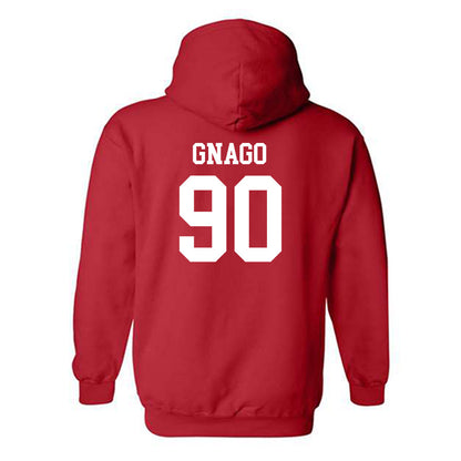 Rutgers - NCAA Football : Farell Gnago - Classic Shersey Hooded Sweatshirt-1