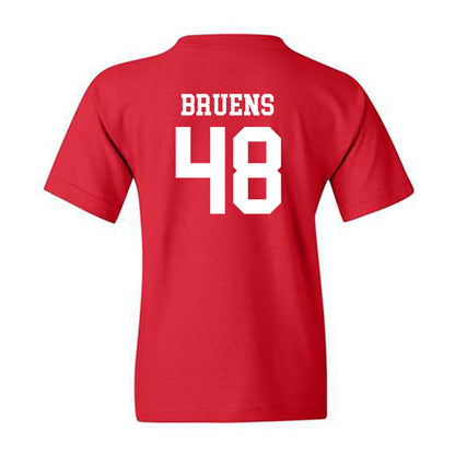 Rutgers - NCAA Football : Raedyn Bruens - Classic Shersey Youth T-Shirt-1