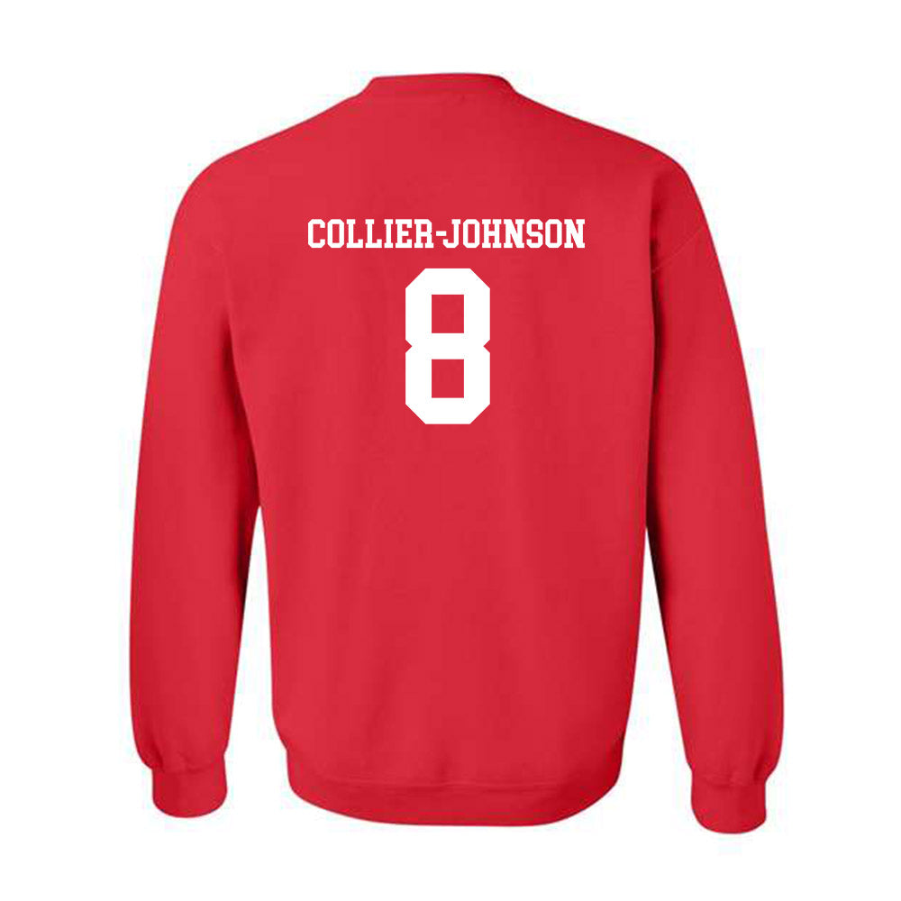 Rutgers - NCAA Football : Wydeek Collier-Johnson - Classic Shersey Crewneck Sweatshirt-1