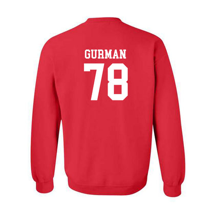 Rutgers - NCAA Football : Miron Gurman - Classic Shersey Crewneck Sweatshirt-1