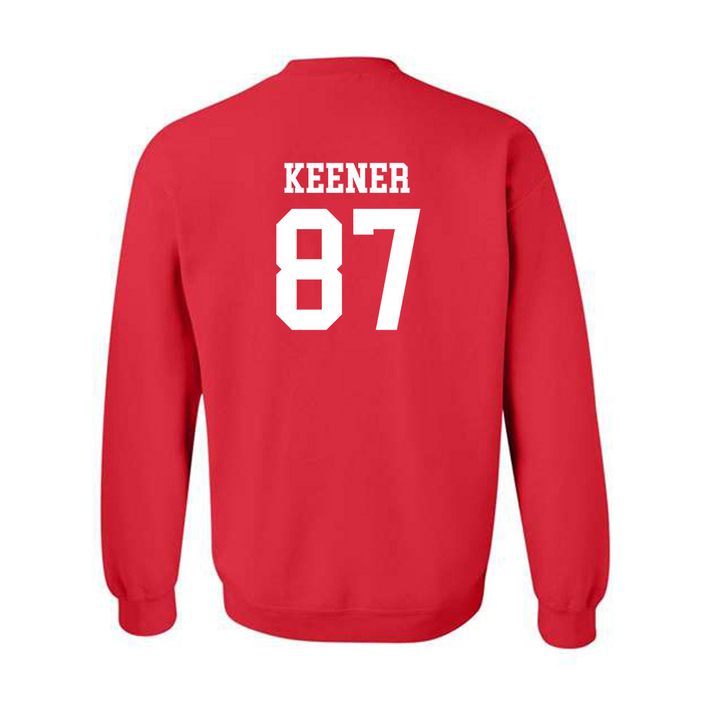 Rutgers - NCAA Football : Montgomery Keener - Classic Shersey Crewneck Sweatshirt-1