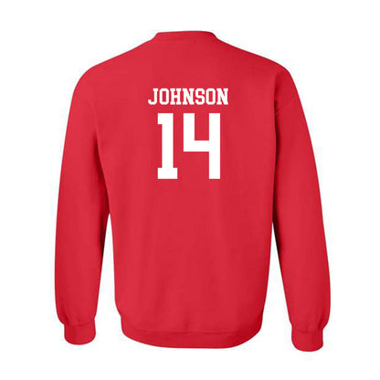 Rutgers - NCAA Football : RJ Johnson - Classic Shersey Crewneck Sweatshirt-1
