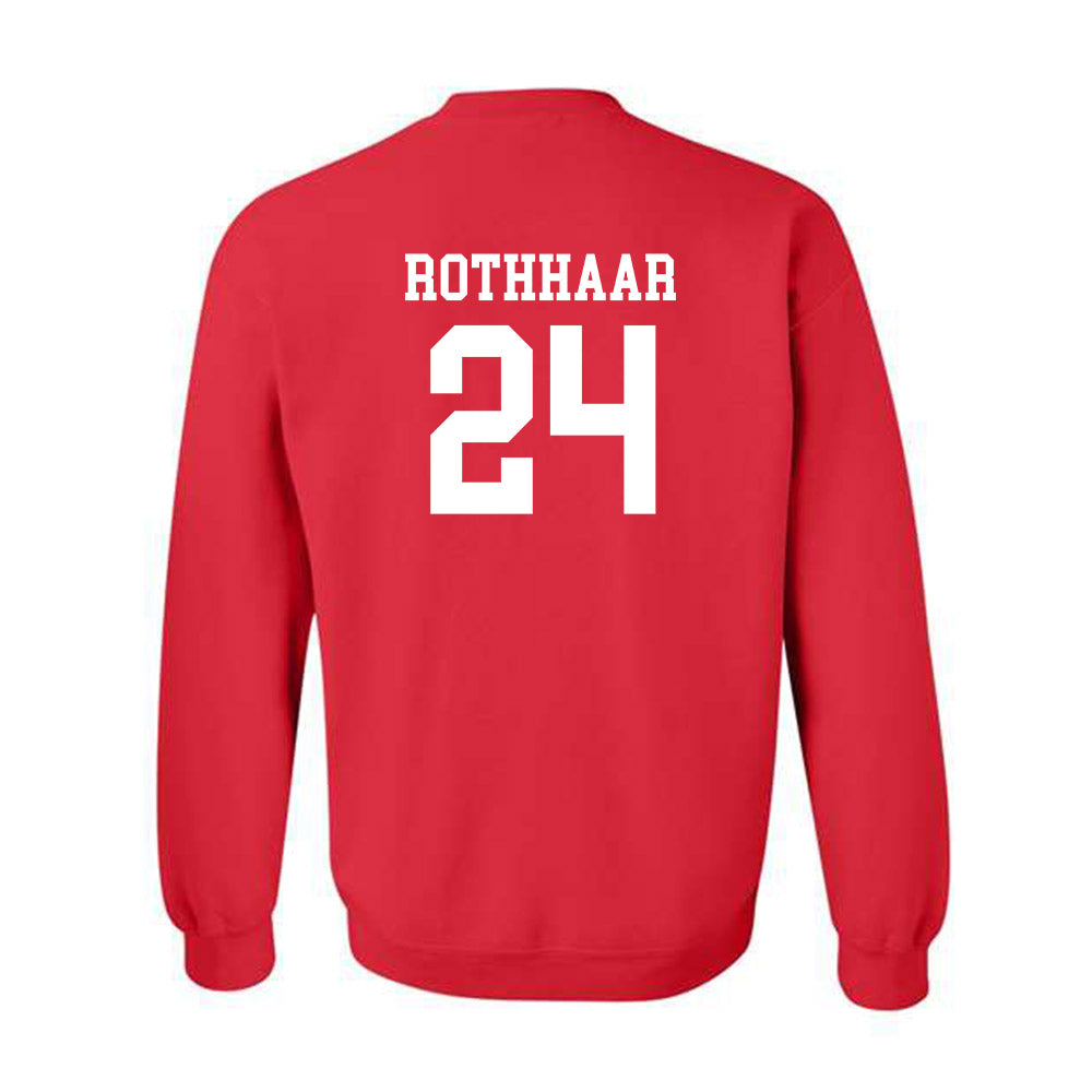 Rutgers - NCAA Football : Benjamin Rothhaar - Classic Shersey Crewneck Sweatshirt-1