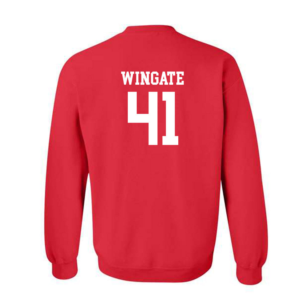 Rutgers - NCAA Football : Riley Wingate - Classic Shersey Crewneck Sweatshirt-1