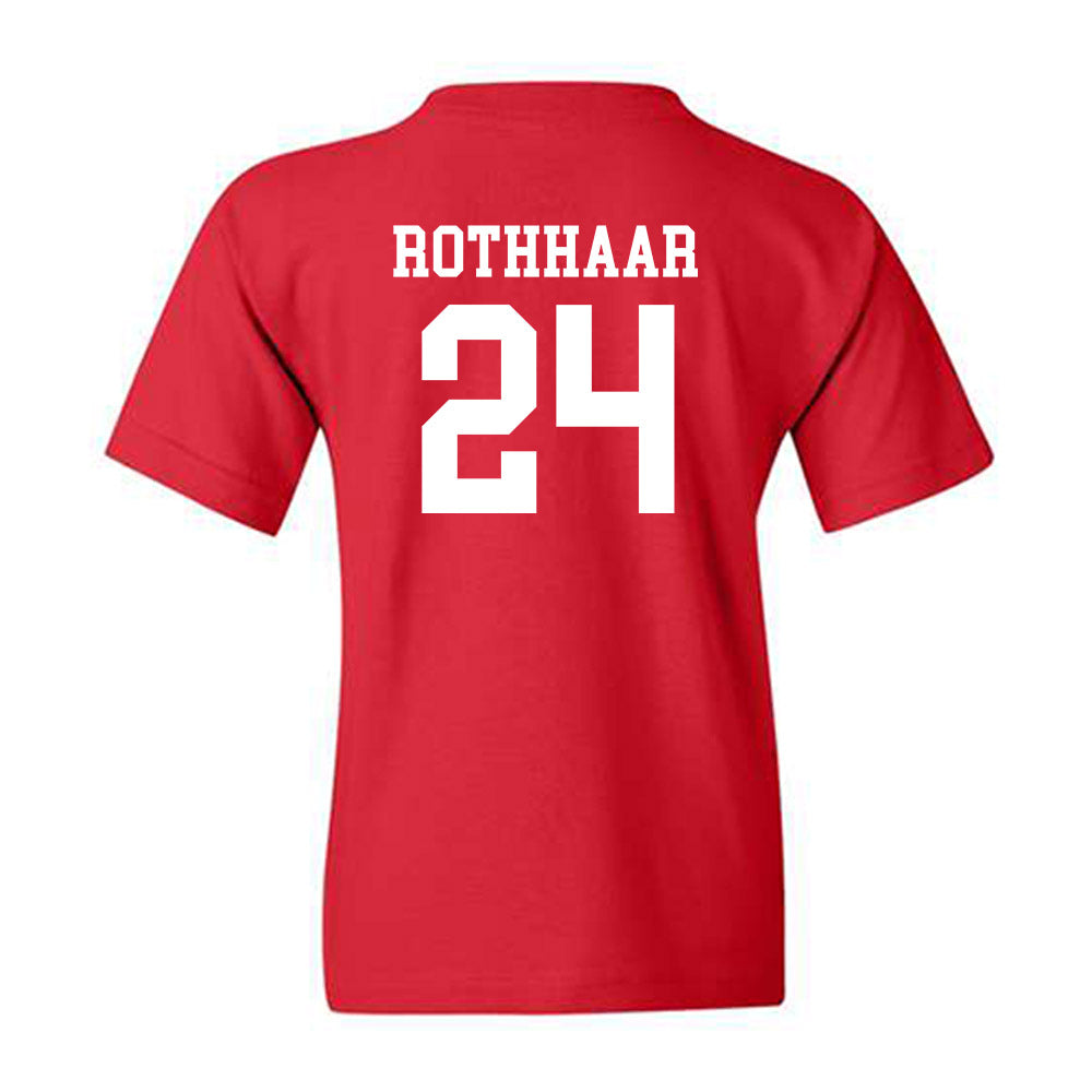 Rutgers - NCAA Football : Benjamin Rothhaar - Classic Shersey Youth T-Shirt-1