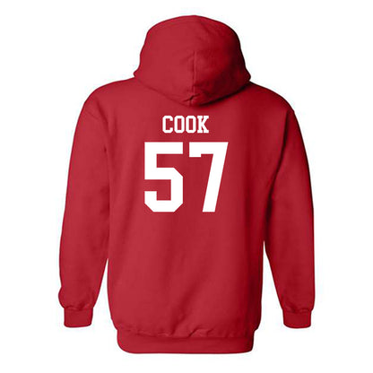 Rutgers - NCAA Football : Isaiah Cook - Classic Shersey Hooded Sweatshirt-1