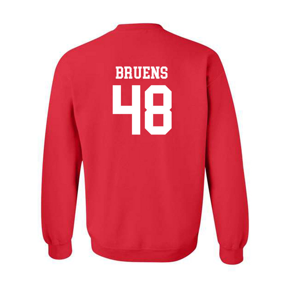 Rutgers - NCAA Football : Raedyn Bruens - Classic Shersey Crewneck Sweatshirt-1