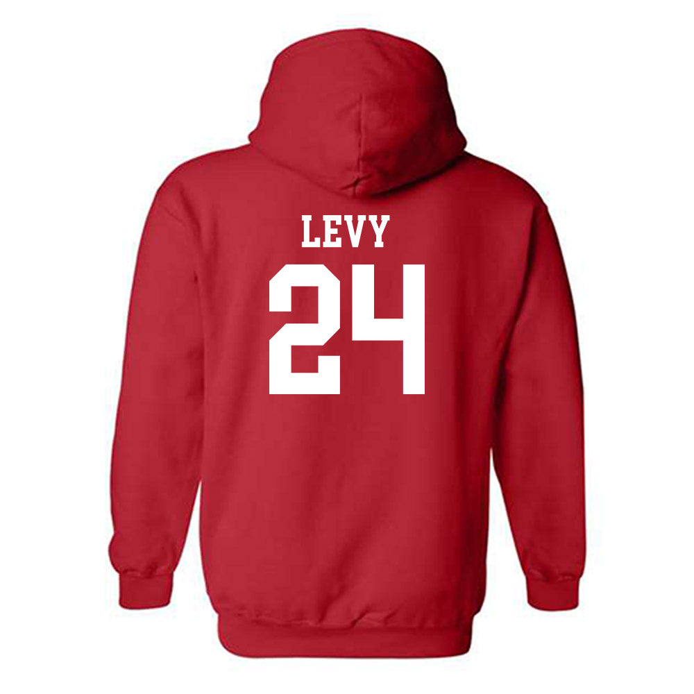 Rutgers - NCAA Football : Kevin Levy - Hooded Sweatshirt