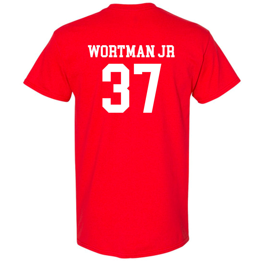 Rutgers - NCAA Football : RJ Wortman Jr - Classic Shersey T-Shirt-1