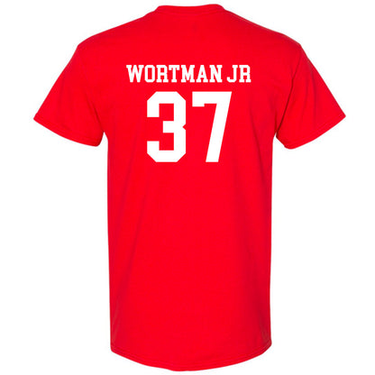 Rutgers - NCAA Football : RJ Wortman Jr - Classic Shersey T-Shirt-1