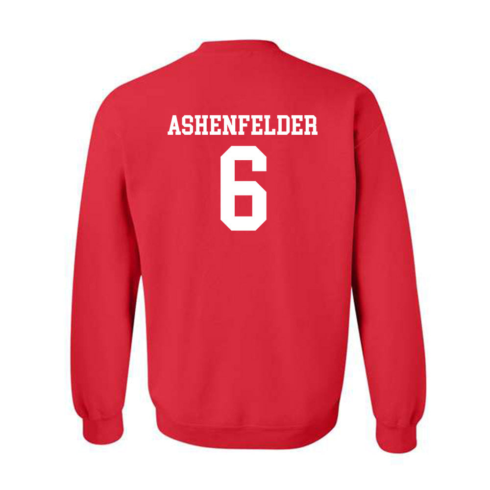 Rutgers - NCAA Football : Sean Ashenfelder - Classic Shersey Crewneck Sweatshirt-1