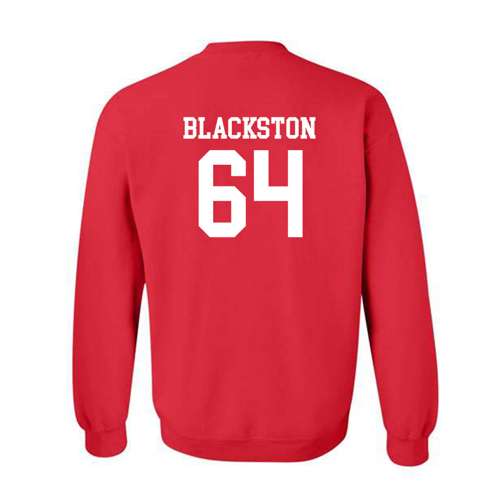 Rutgers - NCAA Football : Joshua Blackston - Classic Shersey Crewneck Sweatshirt-1