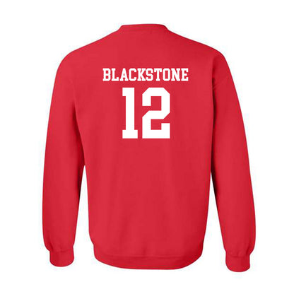 Rutgers - NCAA Women's Basketball : Faith Blackstone - Classic Shersey Crewneck Sweatshirt-1