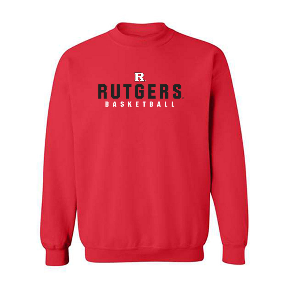 Rutgers - NCAA Men's Basketball : Christian Gurdak - Classic Shersey Crewneck Sweatshirt-0