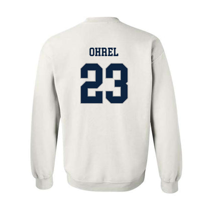 Xavier - NCAA Women's Lacrosse : Riley Ohrel - Classic Shersey Crewneck Sweatshirt-1