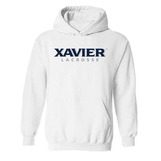 Xavier - NCAA Women's Lacrosse : Cameron Yard - Classic Shersey Hooded Sweatshirt-0