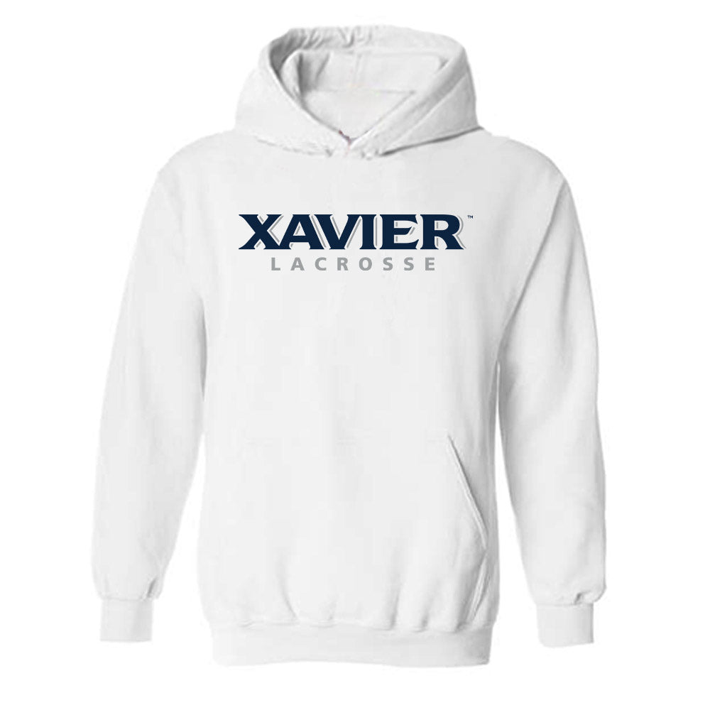 Xavier - NCAA Women's Lacrosse : Brynley Hodge - Classic Shersey Hooded Sweatshirt-0