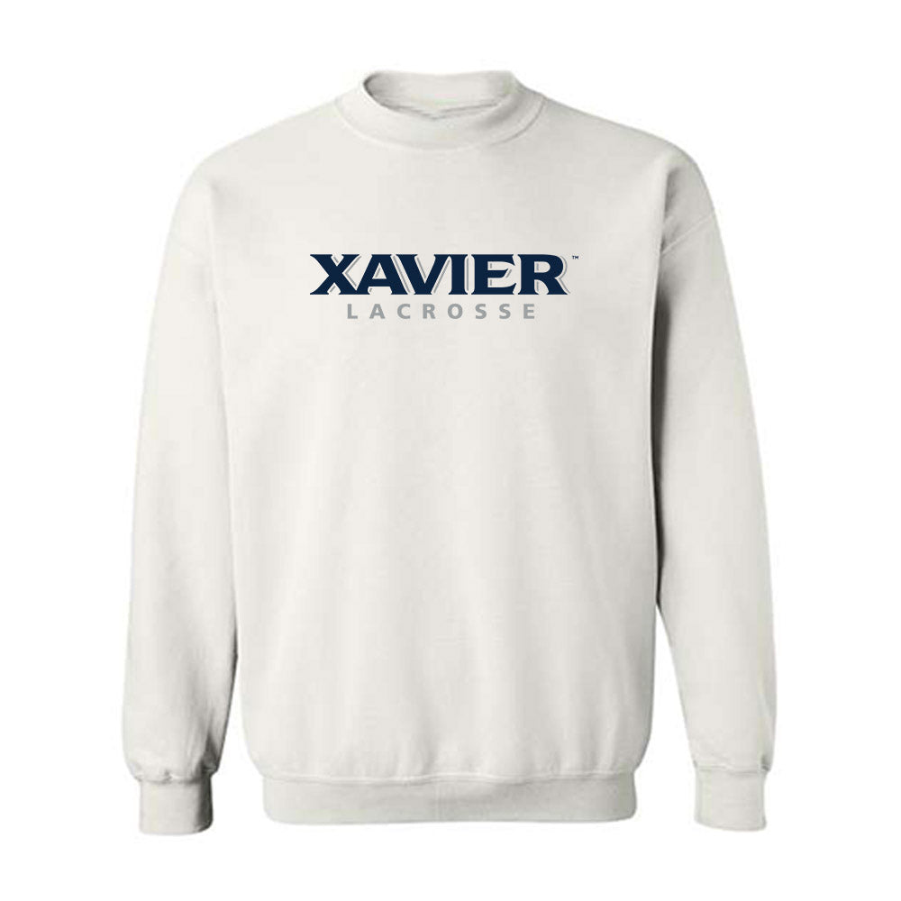 Xavier - NCAA Women's Lacrosse : Clare Goodrich - Classic Shersey Crewneck Sweatshirt-0