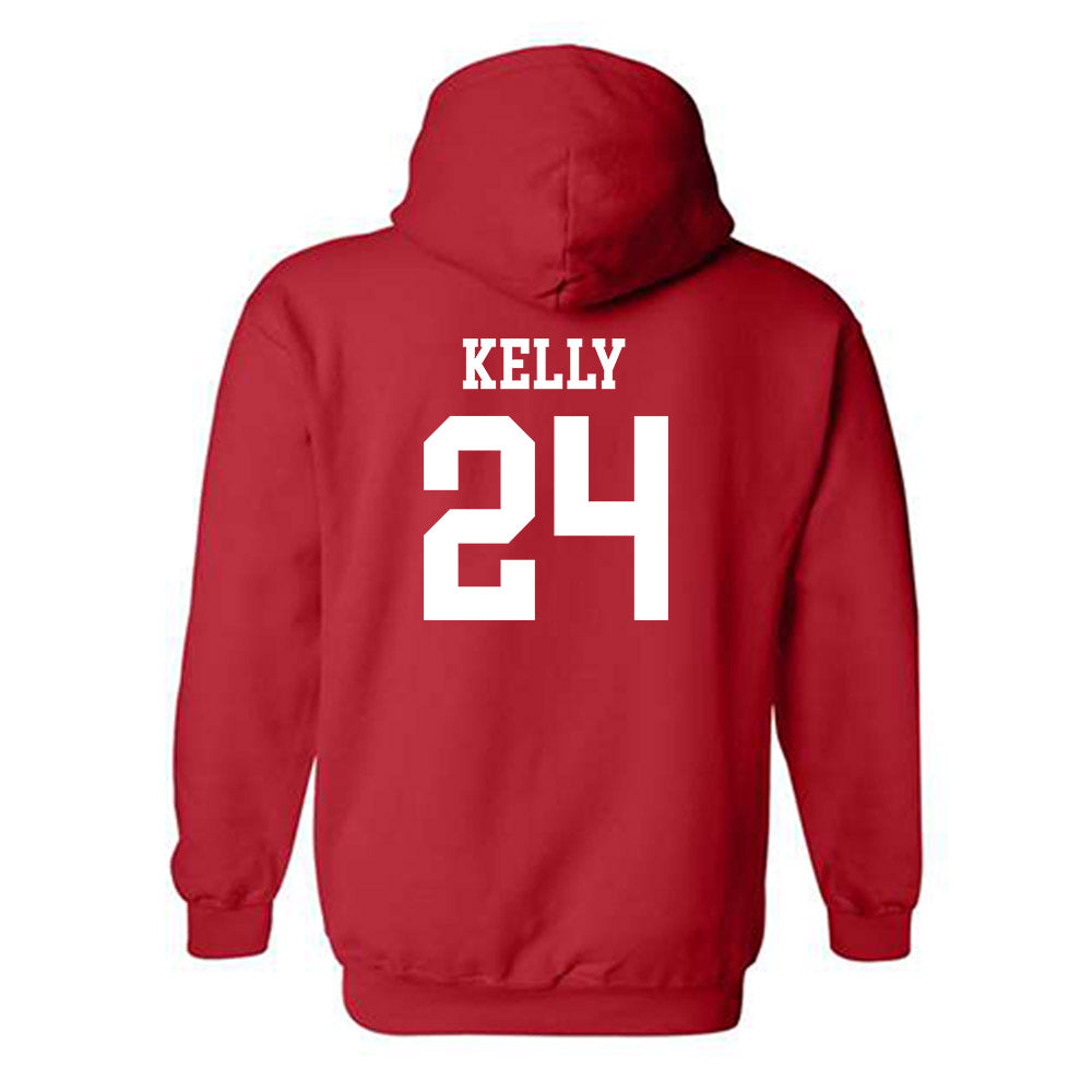 Rutgers - NCAA Men's Lacrosse : Mason Kelly - Classic Shersey Hooded Sweatshirt-1