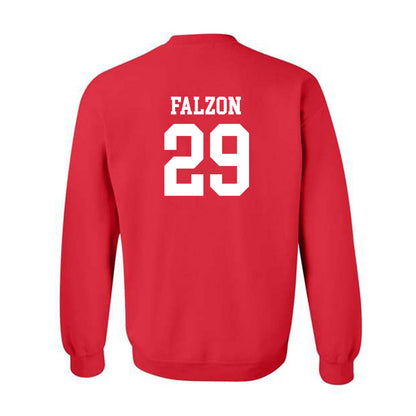 Rutgers - NCAA Men's Lacrosse : Hunter Falzon - Classic Shersey Crewneck Sweatshirt-1