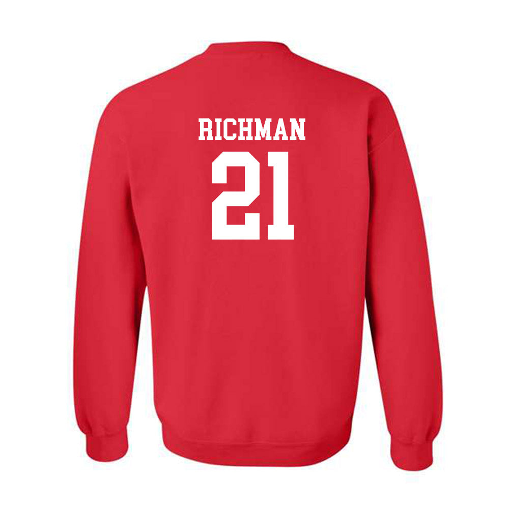 Rutgers - NCAA Men's Lacrosse : Duke Richman - Classic Shersey Crewneck Sweatshirt-1