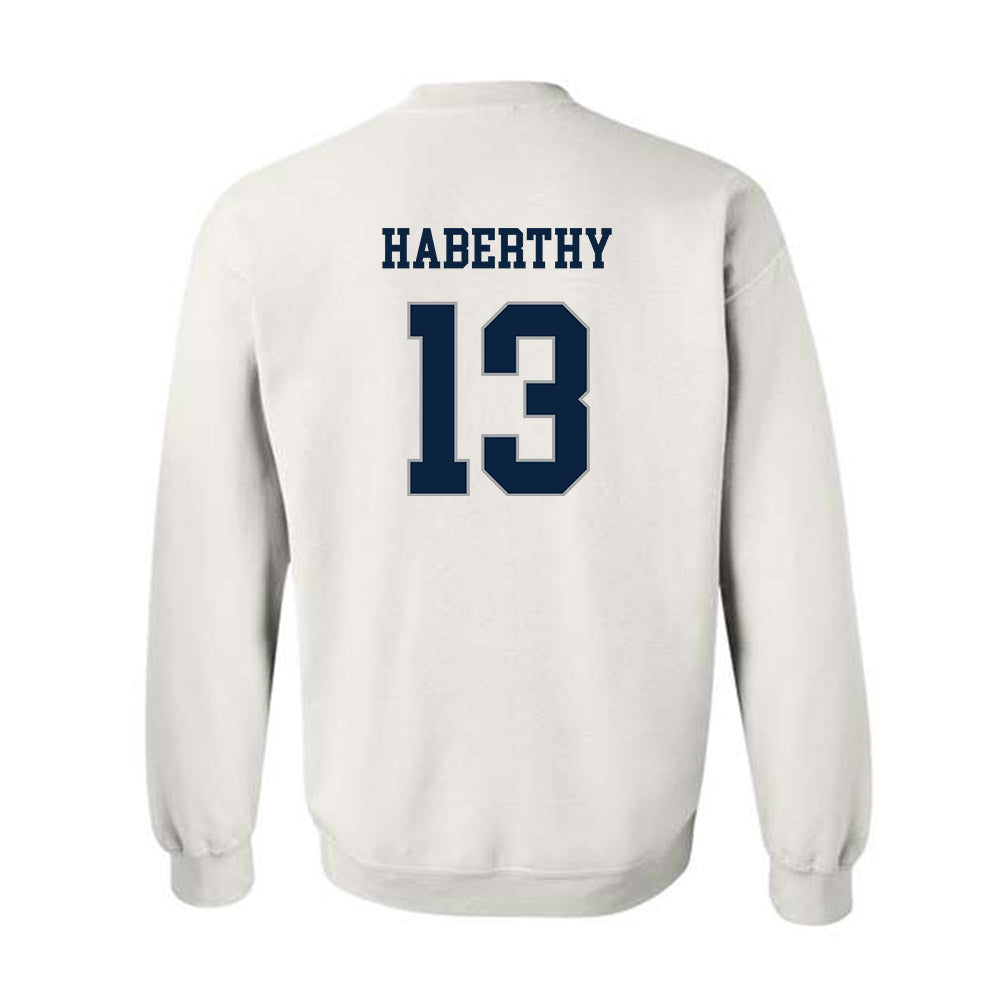 Xavier - NCAA Women's Volleyball : Addie Haberthy - Classic Shersey Crewneck Sweatshirt-1