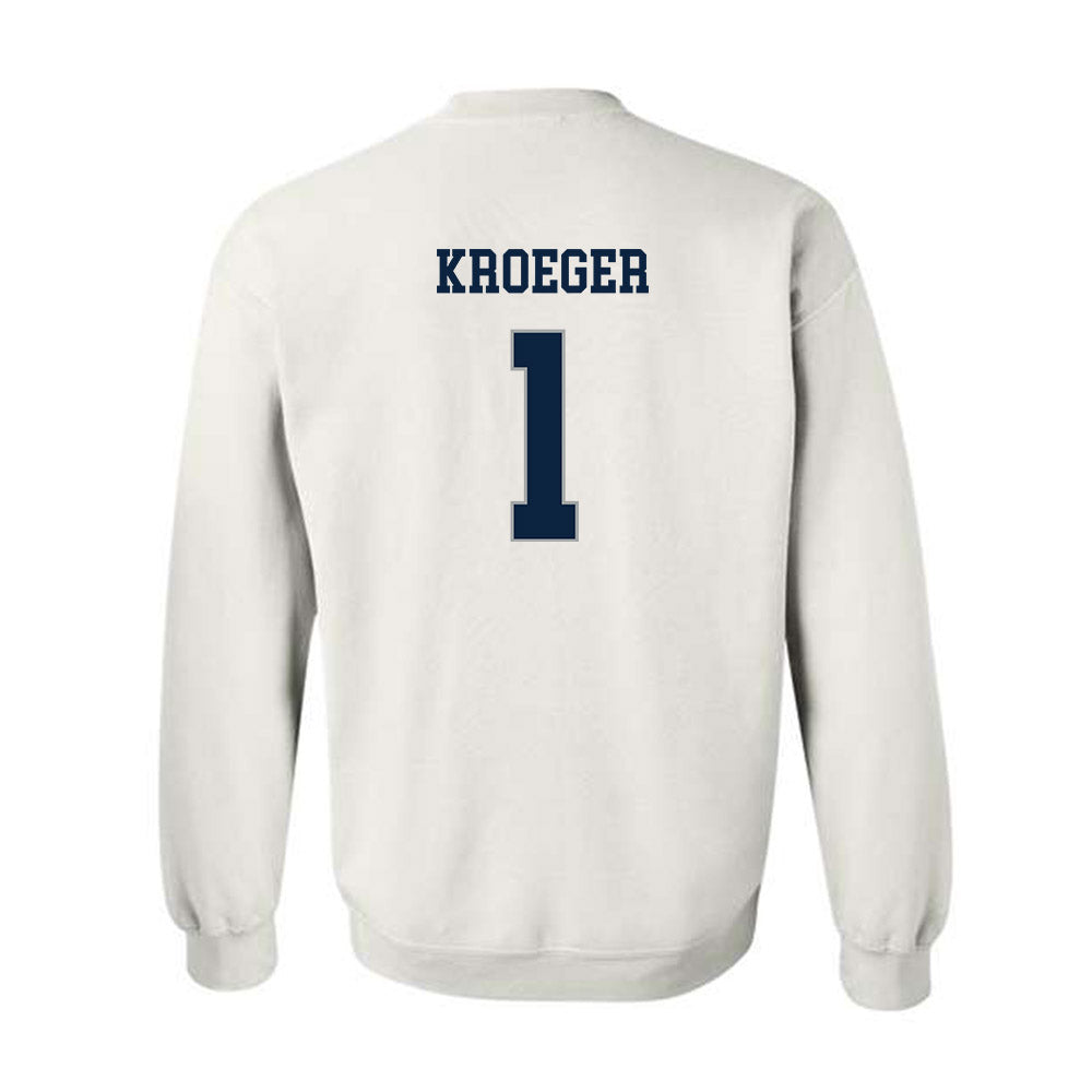 Xavier - NCAA Women's Volleyball : Sadie Kroeger - Classic Shersey Crewneck Sweatshirt-1