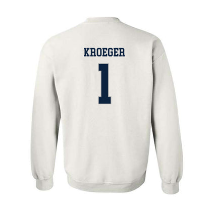 Xavier - NCAA Women's Volleyball : Sadie Kroeger - Classic Shersey Crewneck Sweatshirt-1