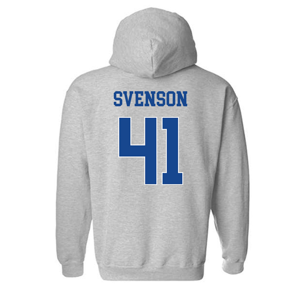 Seton Hall - NCAA Baseball : Steven Svenson - Classic Shersey Hooded Sweatshirt-1