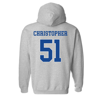 Seton Hall - NCAA Baseball : Mason Christopher - Classic Shersey Hooded Sweatshirt-1