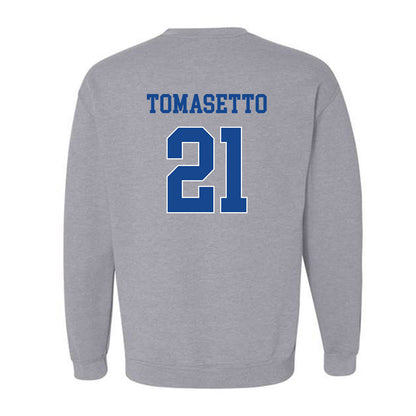 Seton Hall - NCAA Baseball : Nick Tomasetto - Classic Shersey Crewneck Sweatshirt-1