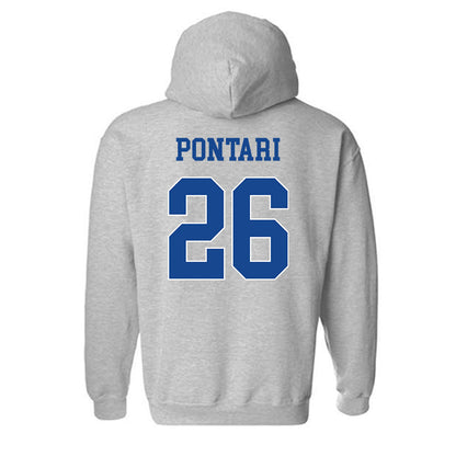 Seton Hall - NCAA Baseball : Matt Pontari - Classic Shersey Hooded Sweatshirt-1