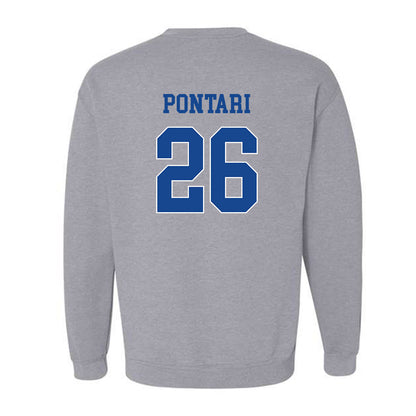 Seton Hall - NCAA Baseball : Matt Pontari - Classic Shersey Crewneck Sweatshirt-1