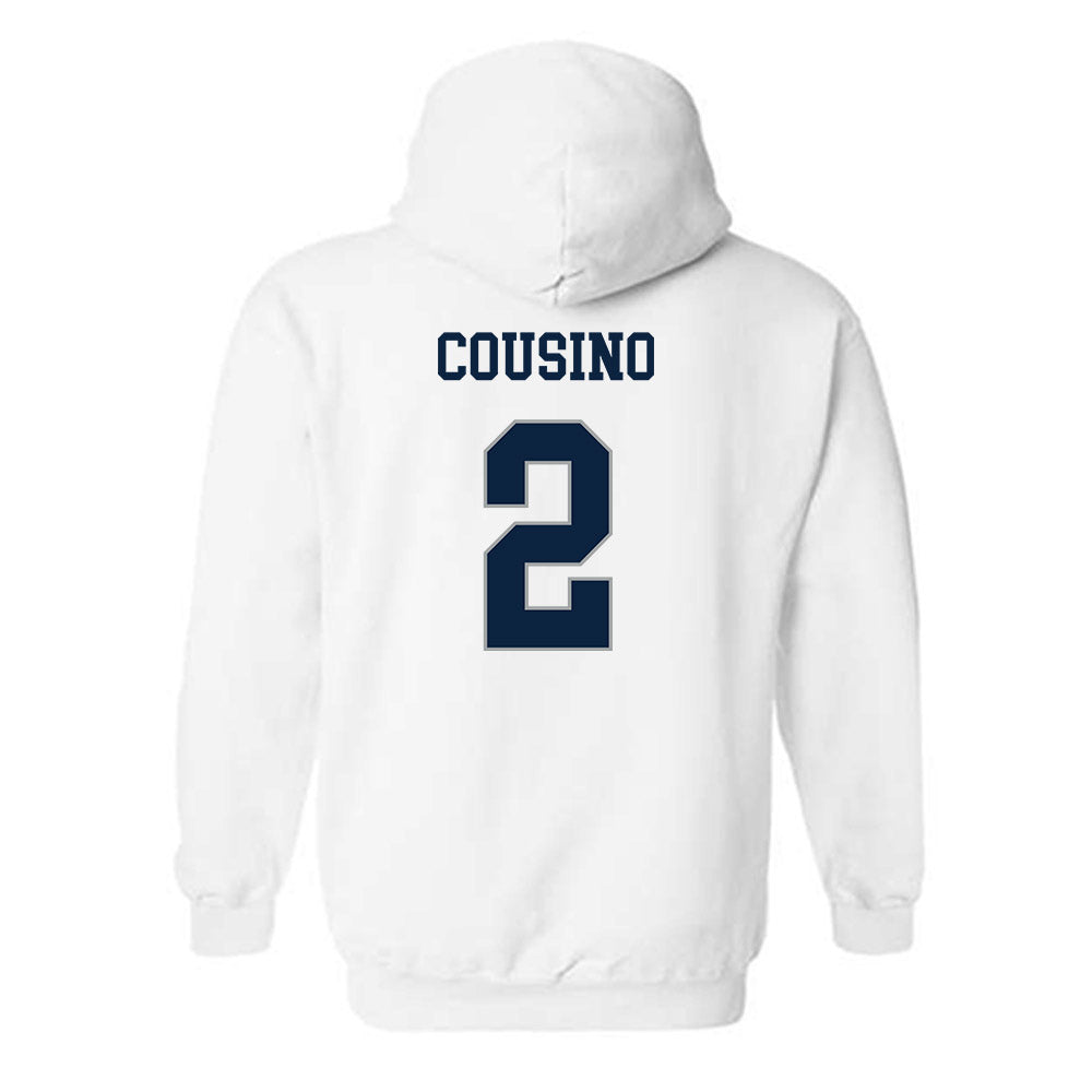 Xavier - NCAA Men's Soccer : Reece Cousino - Classic Shersey Hooded Sweatshirt-1