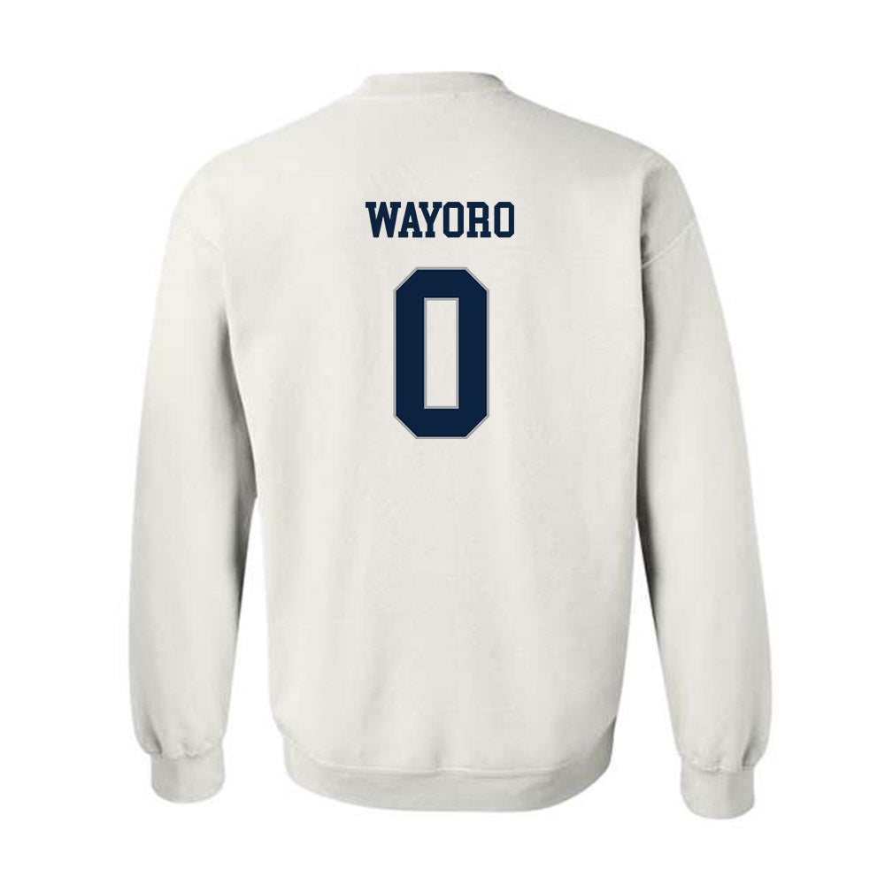 Xavier - NCAA Men's Soccer : Immanuel Wayoro - Classic Shersey Crewneck Sweatshirt-1