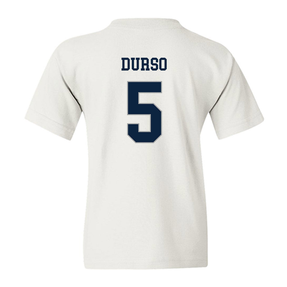 Xavier - NCAA Men's Soccer : Ryan Durso - Classic Shersey Youth T-Shirt-1