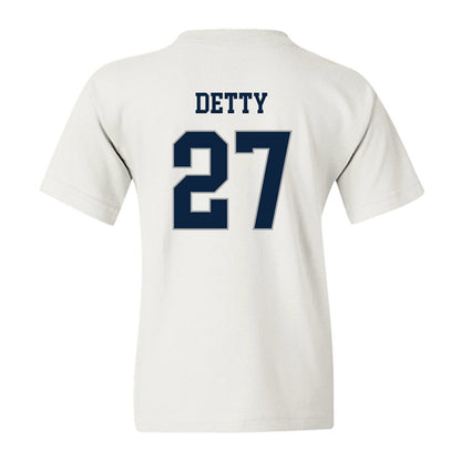 Xavier - NCAA Men's Soccer : Ely Detty - Classic Shersey Youth T-Shirt-1