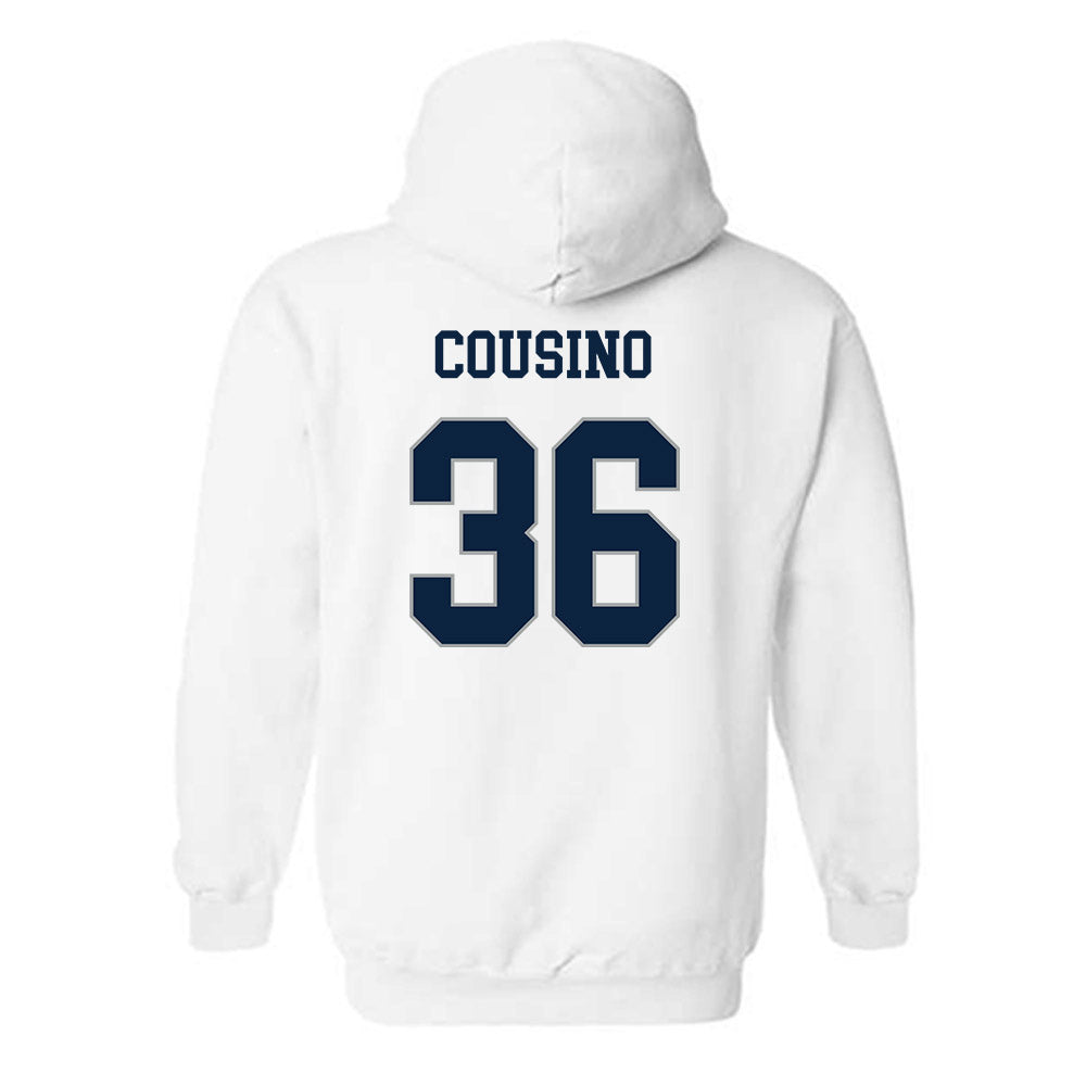 Xavier - NCAA Men's Soccer : Reece Cousino - Classic Shersey Hooded Sweatshirt-1