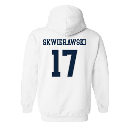 Xavier - NCAA Women's Soccer : Fiona Skwierawski - Classic Shersey Hooded Sweatshirt-1