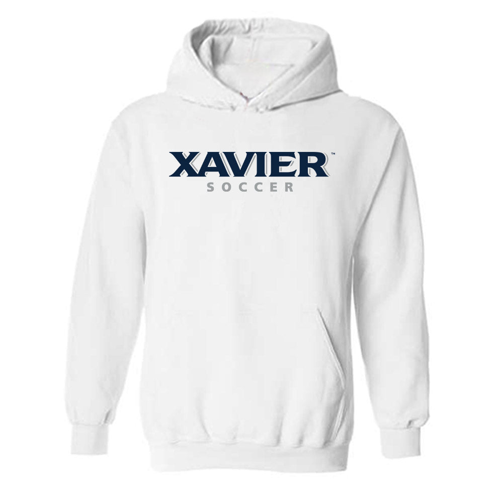 Xavier - NCAA Men's Soccer : Reece Cousino - Classic Shersey Hooded Sweatshirt-0