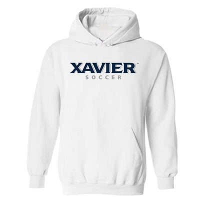 Xavier - NCAA Men's Soccer : Reece Cousino - Classic Shersey Hooded Sweatshirt-0